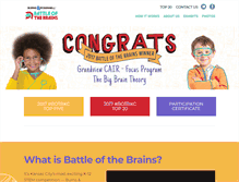 Tablet Screenshot of battleofthebrainskc.com